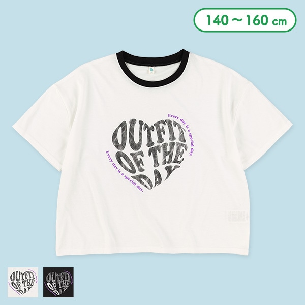 メタリックロゴ半袖Tシャツ