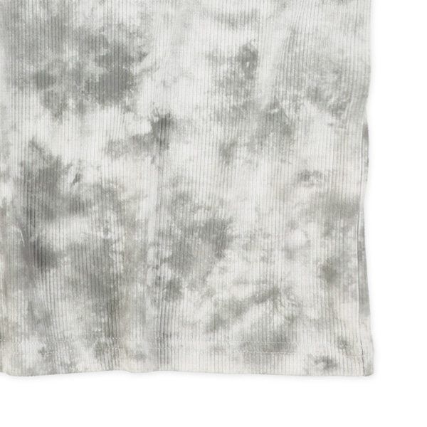 テレコむら染め風くまロゴ半袖Tシャツ