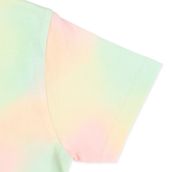 タイダイ風星ハートカップ半袖Tシャツ