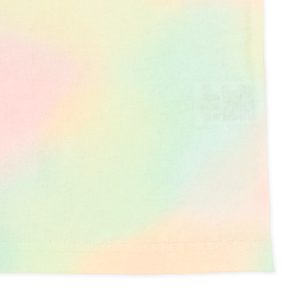 タイダイ風星ハートカップ半袖Tシャツ