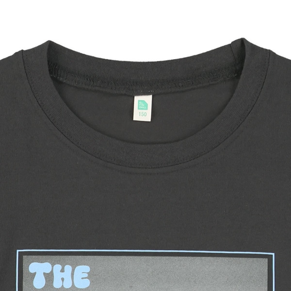 風景転写クロップド丈半袖Tシャツ