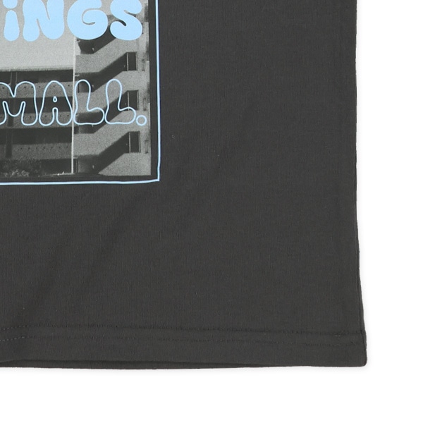 風景転写クロップド丈半袖Tシャツ