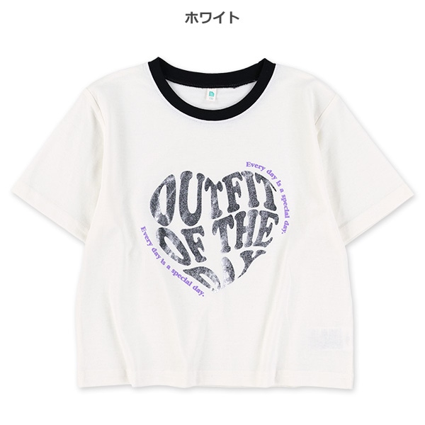 メタリックロゴ半袖Tシャツ