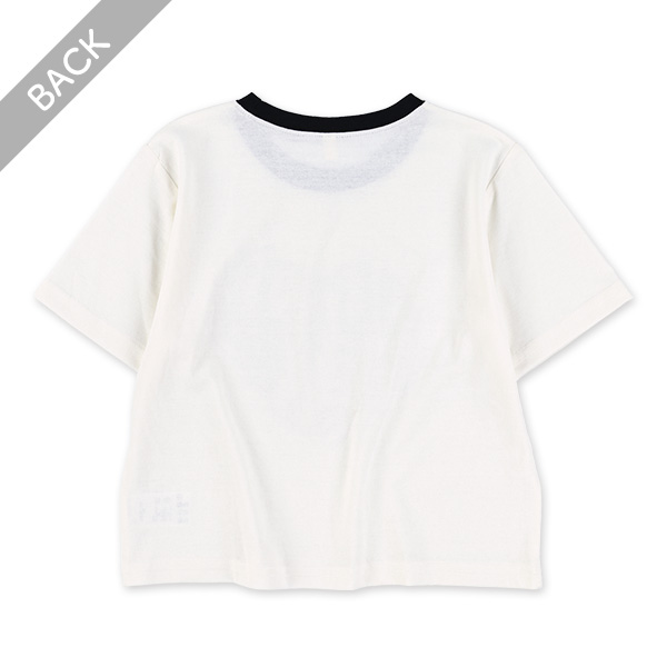 メタリックロゴ半袖Tシャツ