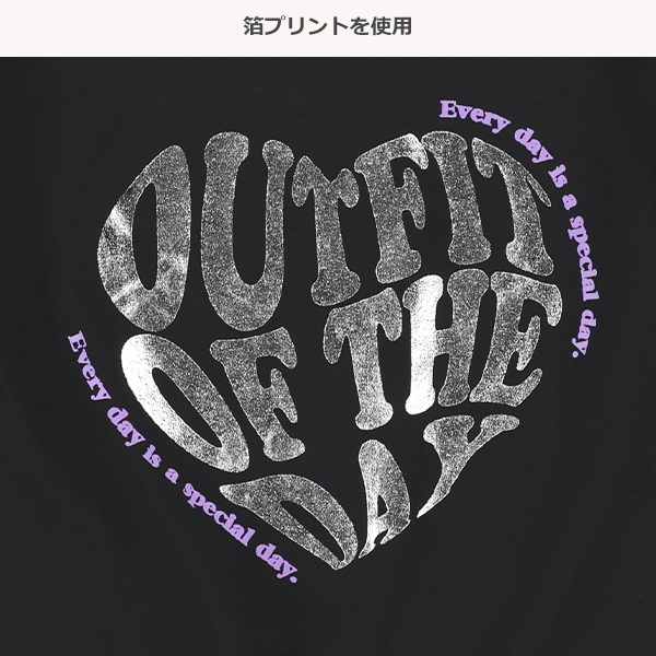 メタリックロゴ半袖Tシャツ