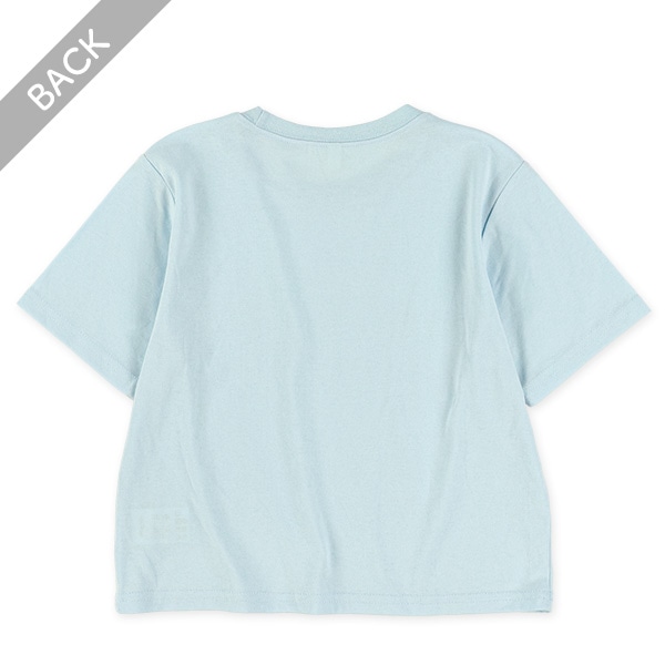 カレッジロゴクロップド半袖Tシャツ