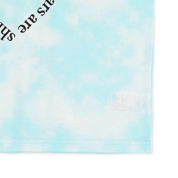 ロゴタイダイ風半袖Tシャツ