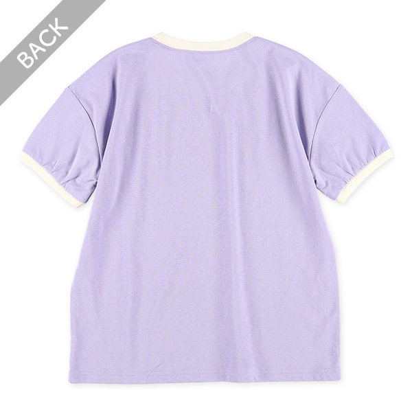 クロップドリンガーロゴ半袖Tシャツ