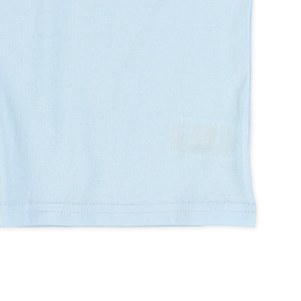 ハート・羽ラインストーン半袖Tシャツ