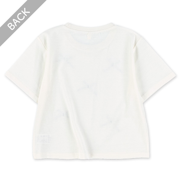 リボン半袖Tシャツ