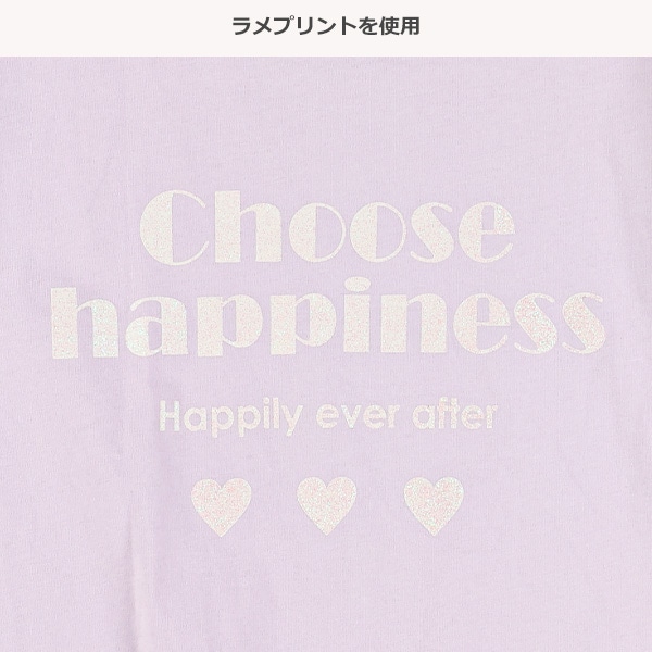 レースアップ半袖Tシャツ