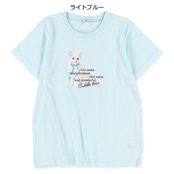 アニマル・花柄半袖Tシャツ