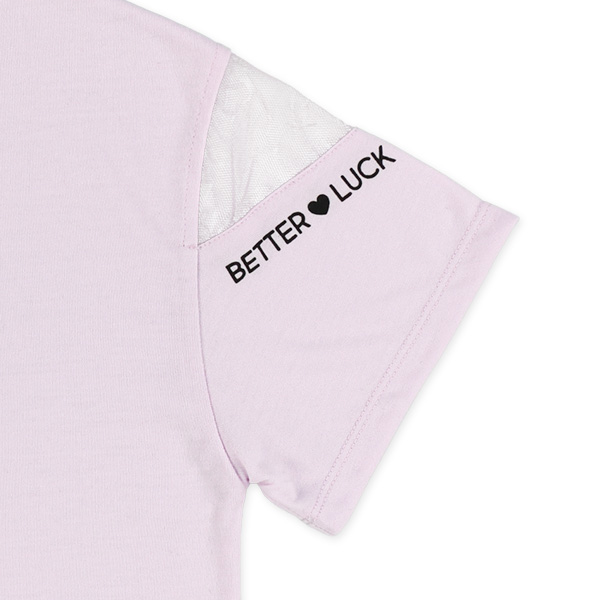 袖メッシュベアグミ半袖Tシャツ