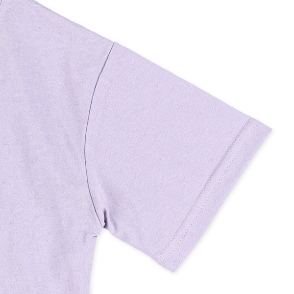 ヒョウ柄ロゴ肩あきレイヤード風半袖Tシャツ