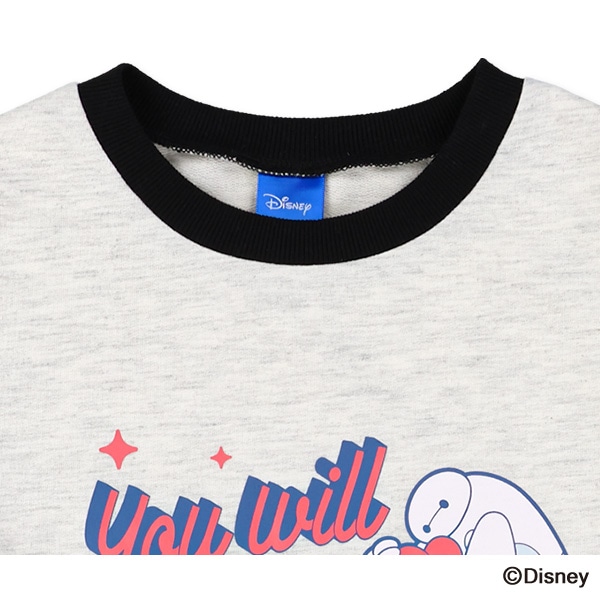 ミニ裏毛長袖Tシャツ（ベイマックス）