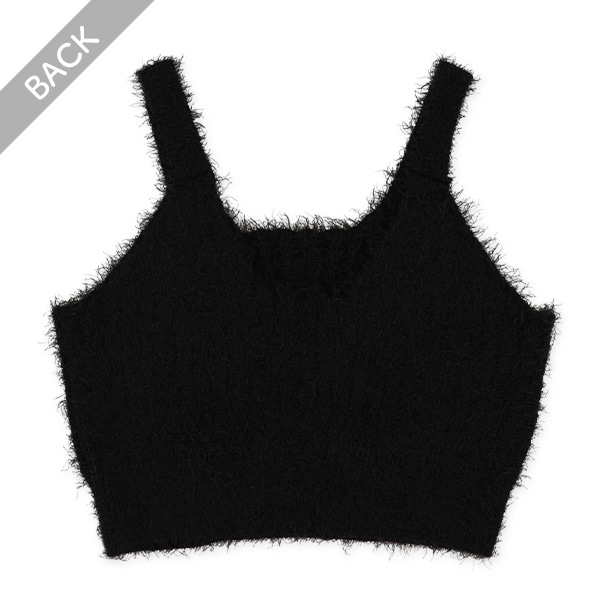 シャギーニットビスチェ