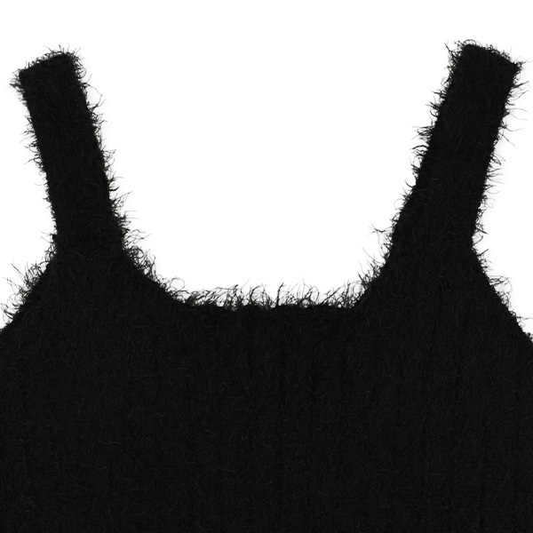 シャギーニットビスチェ