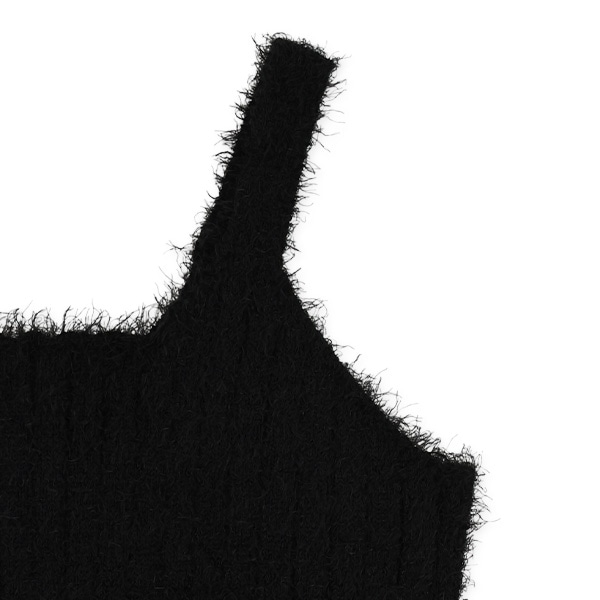 シャギーニットビスチェ