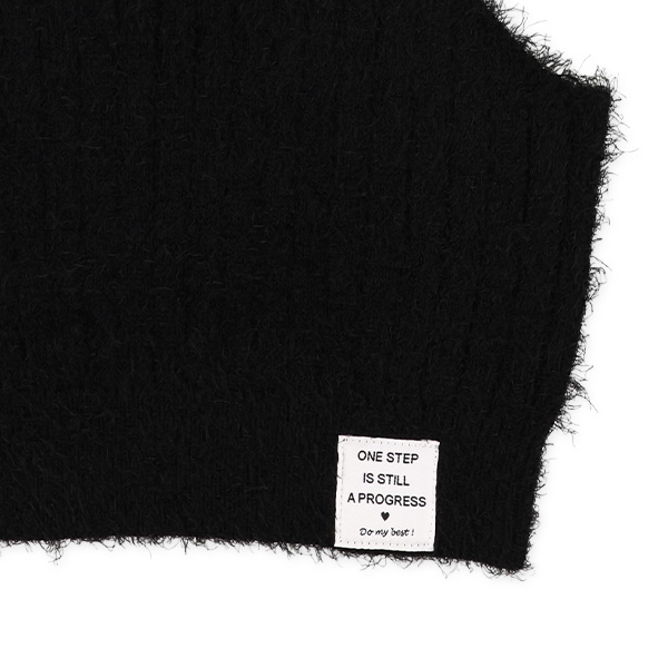 シャギーニットビスチェ