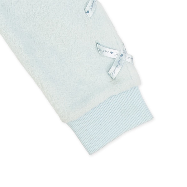 フリース袖レースアップブルゾン