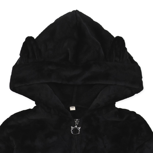 フリースねこ耳パーカー