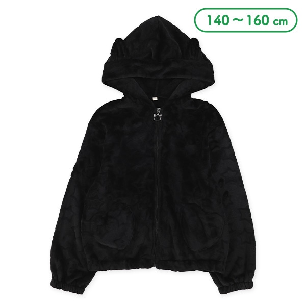 フリースねこ耳パーカー