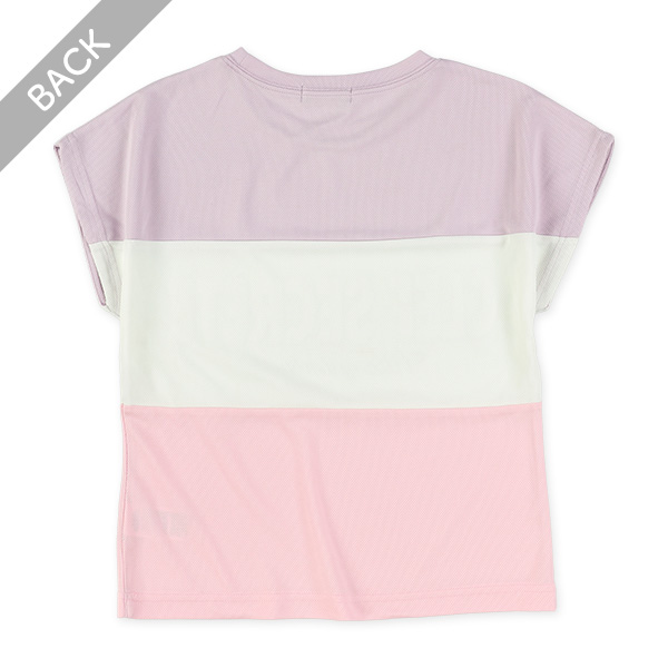 切り替えフレンチスリーブTシャツ