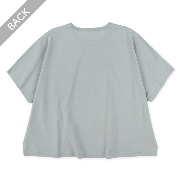 BIGシルエットロゴフレンチTシャツ