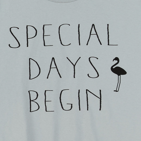 BIGシルエットロゴフレンチTシャツ