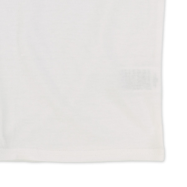 袖折り返しロゴフレンチTシャツ