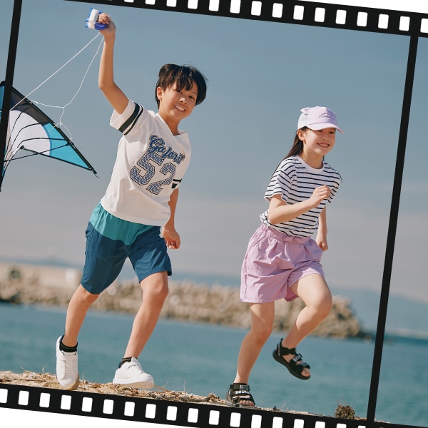 天竺先染めボーダー半袖Tシャツ