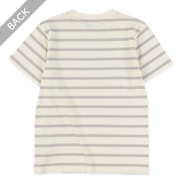 シングルボーダー半袖Tシャツ
