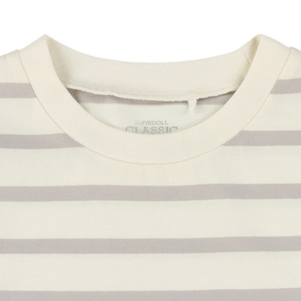 シングルボーダー半袖Tシャツ