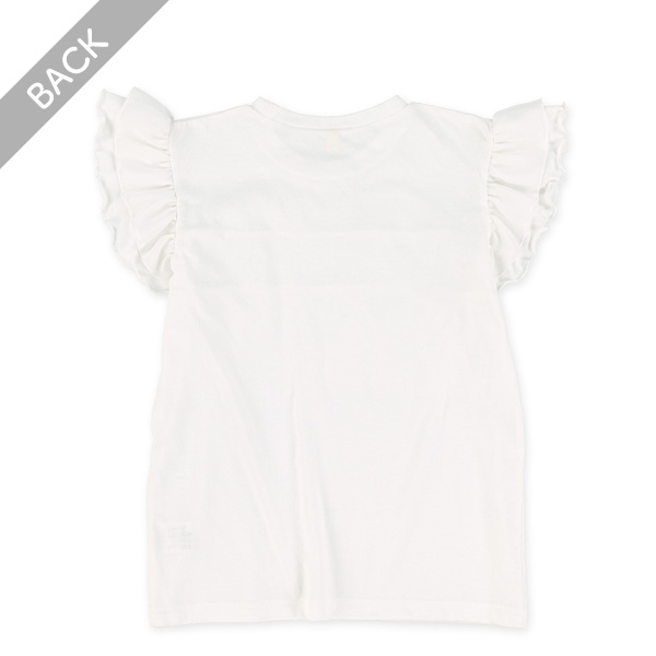シフォンフリルフレンチTシャツ
