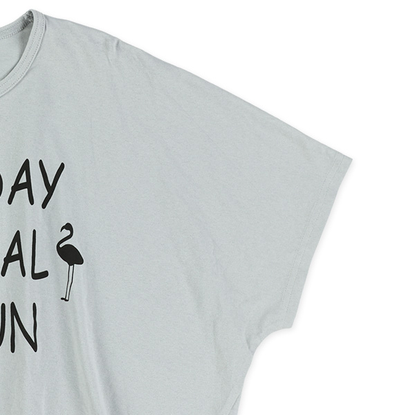 ビッグシルエットロゴフレンチTシャツ