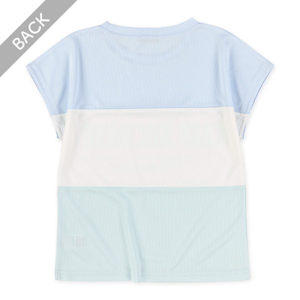 切り替えメッシュフレンチTシャツ