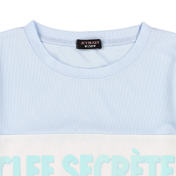 切り替えメッシュフレンチTシャツ