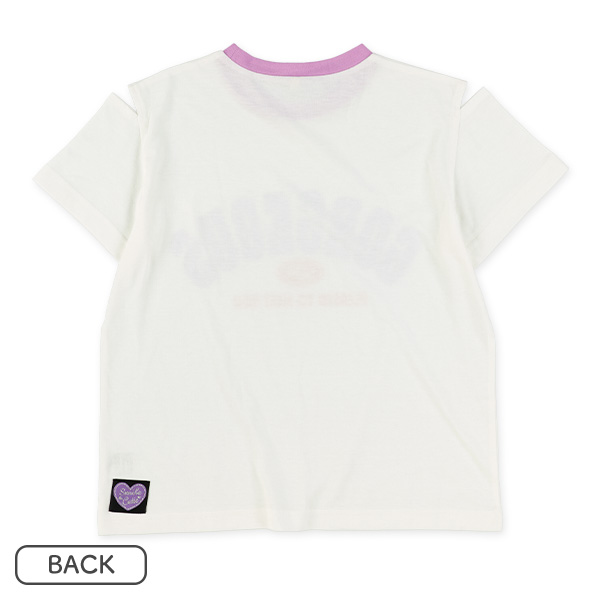 メッシュベスト＆肩開き半袖Tシャツセット