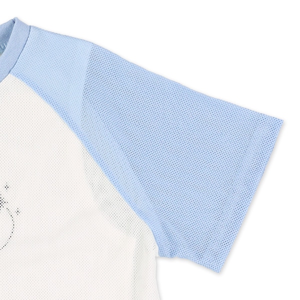 メッシュラグランセット風半袖Tシャツ