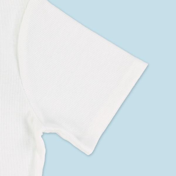 リボンキャミソール&リブ半袖Ｔシャツセット