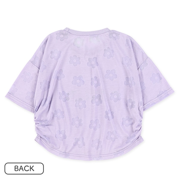 花ロゴ半袖Tシャツ&キャミソールセット