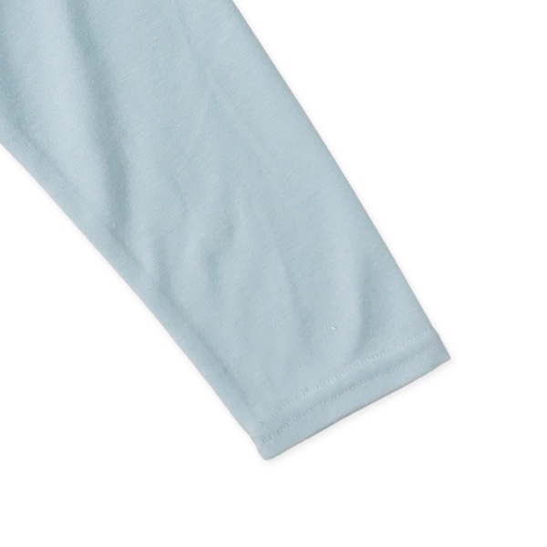 ポンチ襟発泡プリント長袖Ｔシャツ