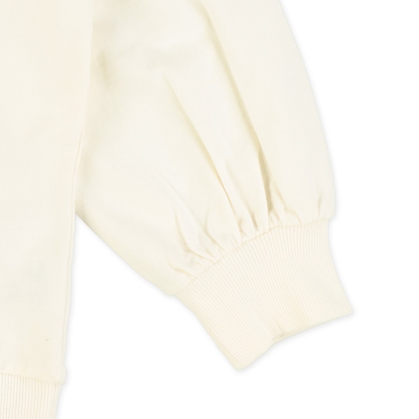 裏毛刺繍ワイド薄手トレーナー