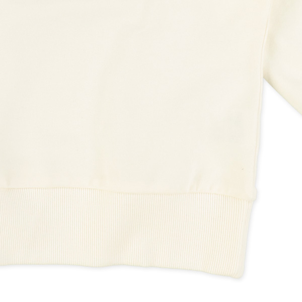 裏毛刺繍ワイド薄手トレーナー