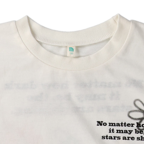 花ロゴ長袖Tシャツ