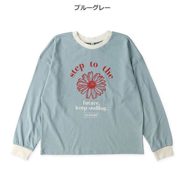 マーガレット長袖Tシャツ