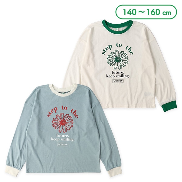 マーガレット長袖Tシャツ