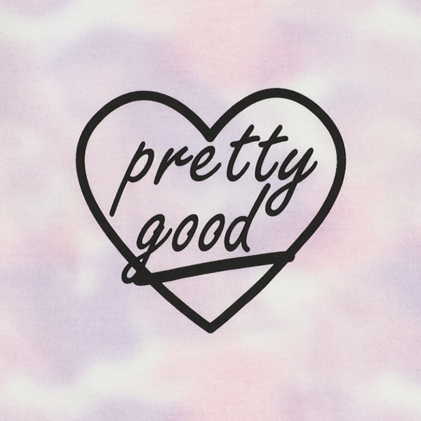 タイダイ風ロゴ長袖Tシャツ