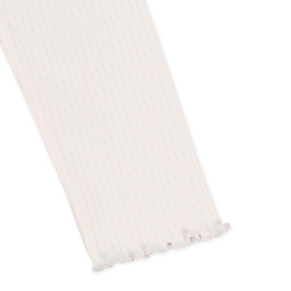 テレコ袖裾メロウ長袖Tシャツ