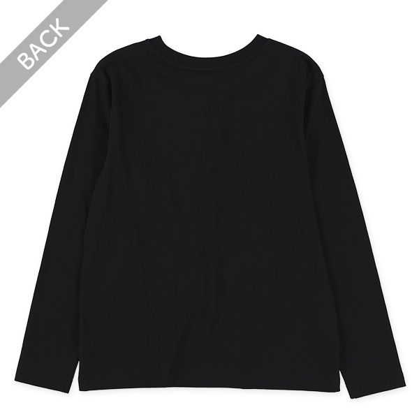 無地黒ベーシック長袖Tシャツ | 西松屋オンラインストア